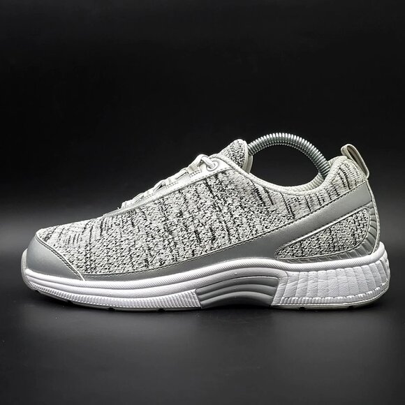Orthofeet Sandy Bio-Fit Silver White Walking Sneaker Shoes Women's Size 9.5 - Picture 5 of 12